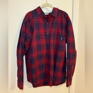 Columbia long sleeve button down flannel